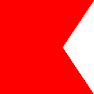 Bravo Signal Flag