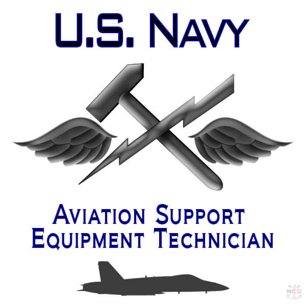 Navy Aviation Support Equipment Technician rating insignia