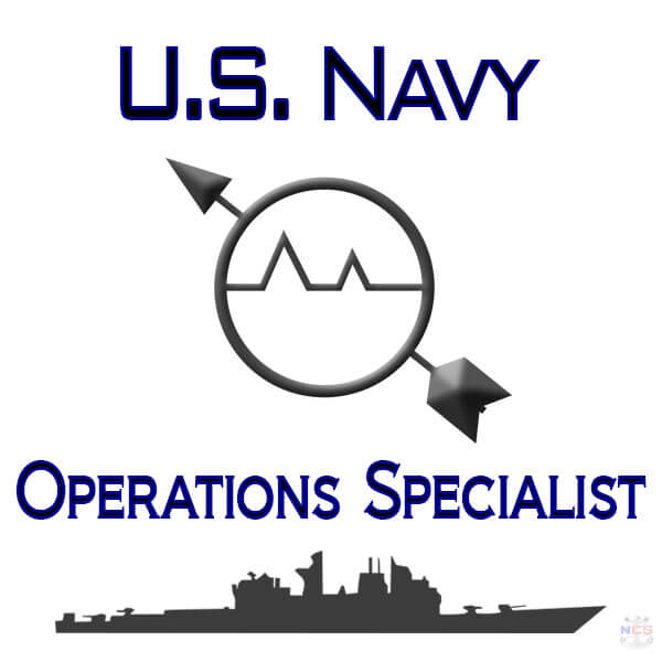 Navy Operations Specialist rating insignia