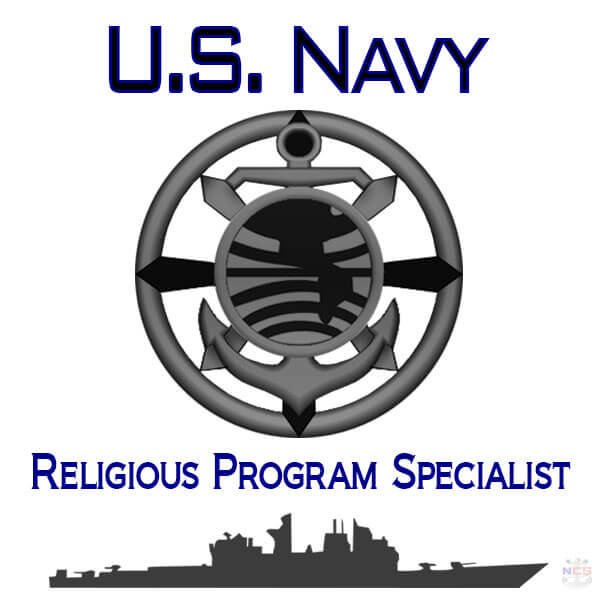 Navy Religious Program Specialist rating insignia