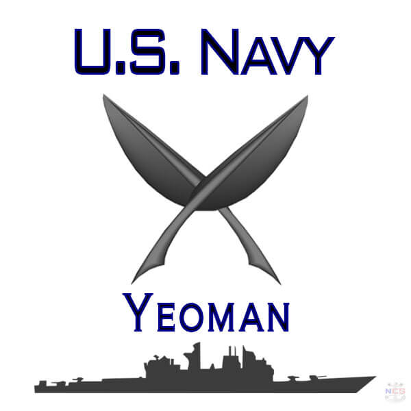Navy Yeoman rating insignia