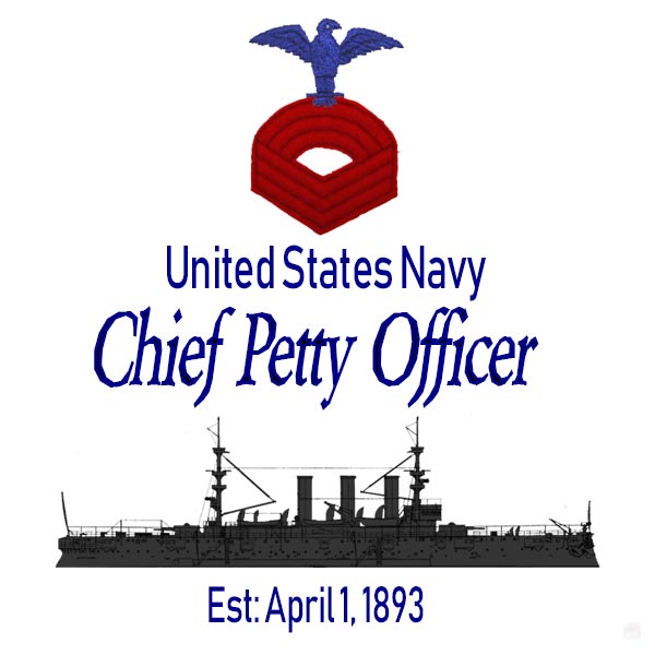 Navy CPO established April 1, 1893 Navy Chief Petty Officer established, April 1, 1893