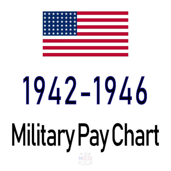 1942 Military Pay Chart