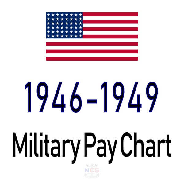 1946 1949 Military Pay Chart