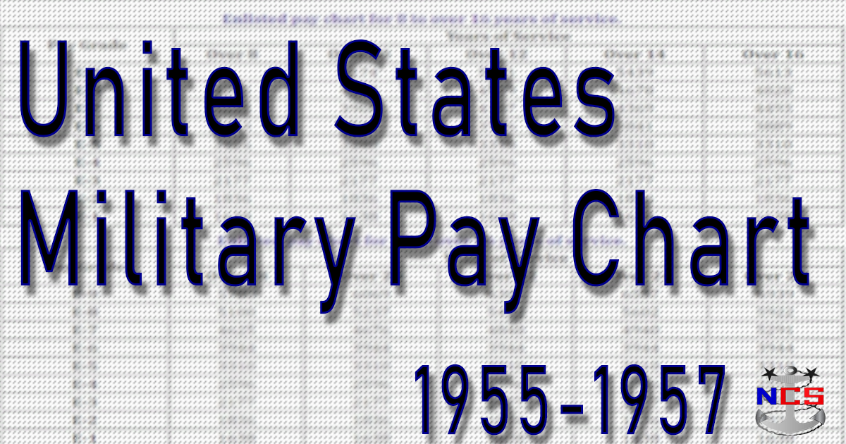 E6 Navy Pay Chart