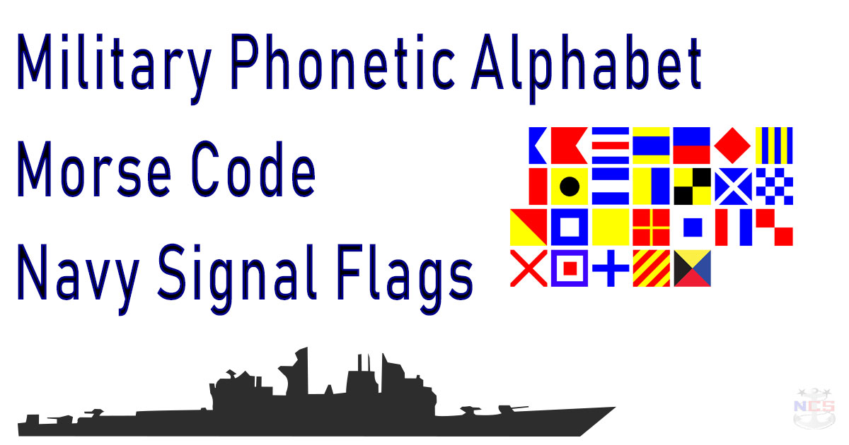 Nautical Signal Flag Chart