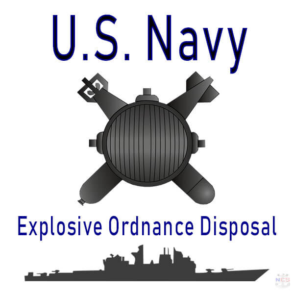 Navy Explosive Ordnance Disposal - EOD rating insignia