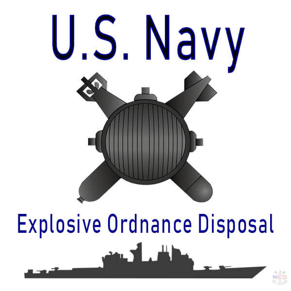 Navy Explosive Ordnance Disposal - EOD rating insignia Navy Explosive Ordnance Disposal - EOD rating insignia