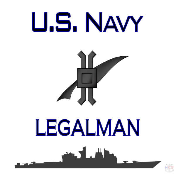 Navy Legalman rating insignia