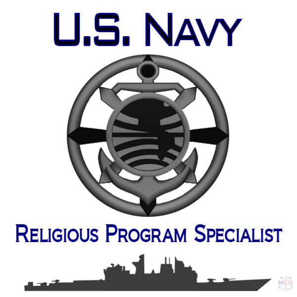 Navy Religious Program Specialist rating insignia Navy Religious Program Specialist rating insignia